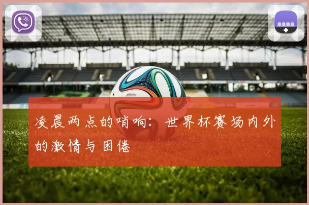 凌晨两点的哨响：世界杯赛场内外的激情与困倦