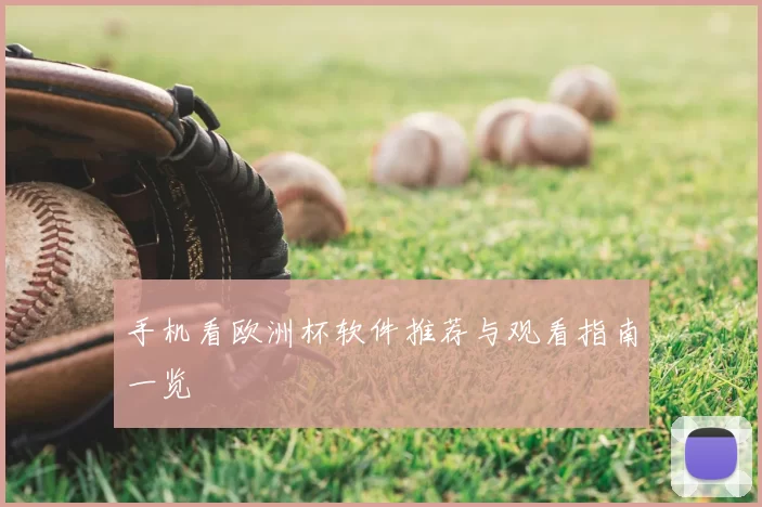 手机看欧洲杯软件推荐与观看指南一览