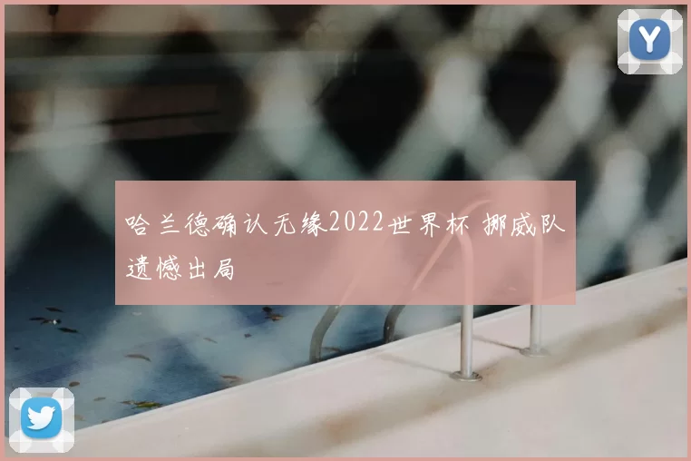 哈兰德确认无缘2022世界杯 挪威队遗憾出局